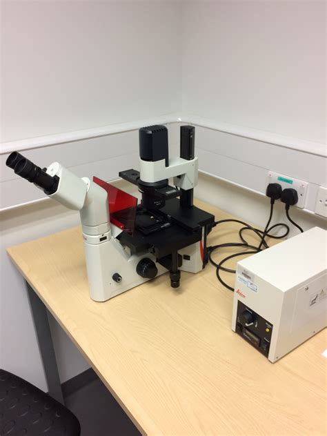 Inverted Fluorescence Microscope Leica Dm Il Led Sainsbury Laboratory