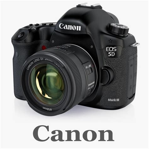 Canon EOS 3D Models for Download | TurboSquid