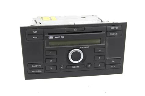 Original Ford Autoradio Cd Code Focus S Max Fiesta Transit