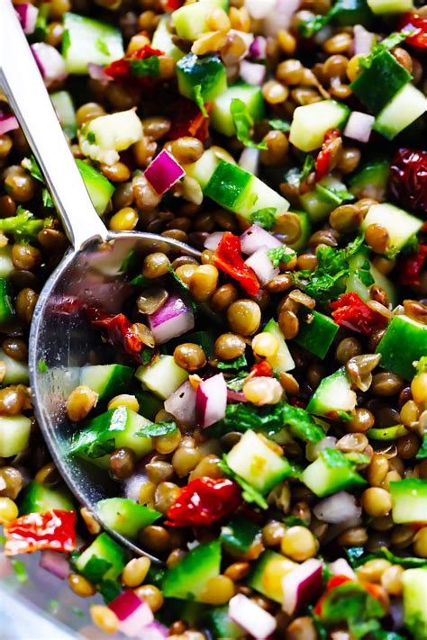 The BEST Lentil Salad Recipe Gimme Some Oven