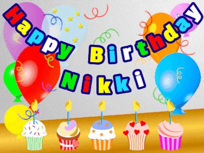 Happy Birthday Nikki GIF 13