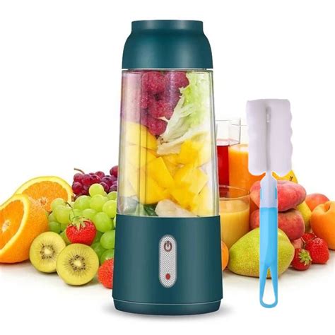 Liquidificador El Trico Port Til Juicer Cup Ml Usb Recarreg Vel