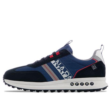 Мужские кроссовки Napapijri Slate NP0A4I7A176 Blue/Navy/Red/White ...