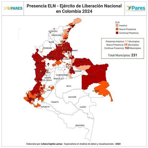 Presencia Eln En Colombia Pares