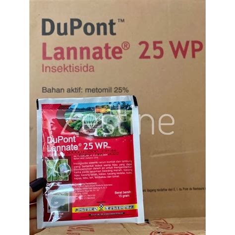 Tani Insektisida Dupont Lannate Wp Gr Merah Lazada Indonesia