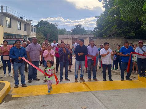 Edil De Toxpalan Entrega Obra De Pavimentaci N Drenaje Y Agua Potable