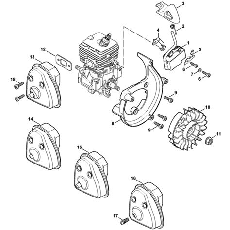 Ignition System And Muffler Assembly For Stihl Bg86 Blower Lands Engineers