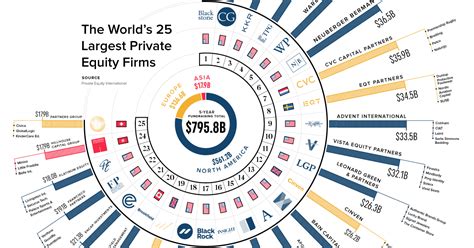 Visualizing The 25 Largest Private Equity Firms In The World