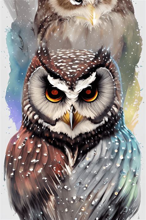 Owl Stickers · Creative Fabrica