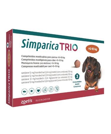 Simparica Trio Kg Comprimidos Comercial Samaniego Servicios