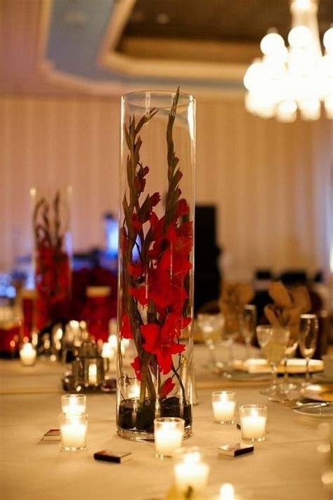 Glass Cylinder Wedding Centerpiece Ideas Hi Miss Puff Page