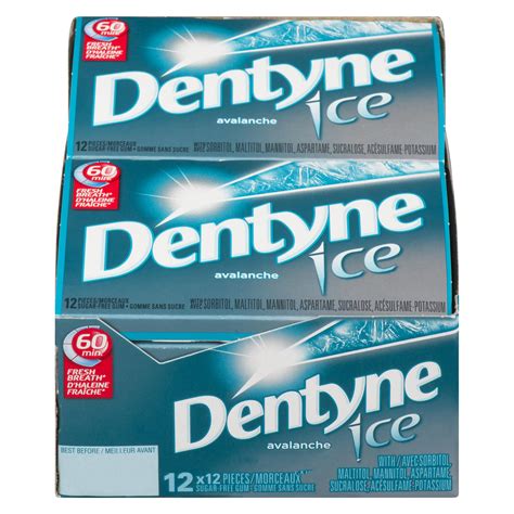 Mondelez Dentyne Ice Avalanche 12x12 Pc