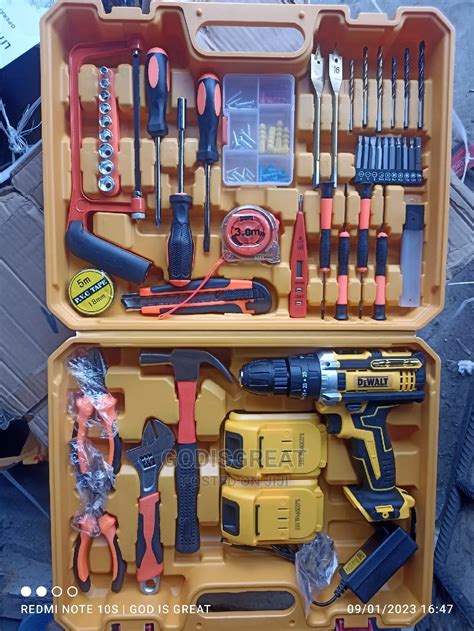 Dewalt Cordless Drilling Machine With Accessories In Lagos Island Eko