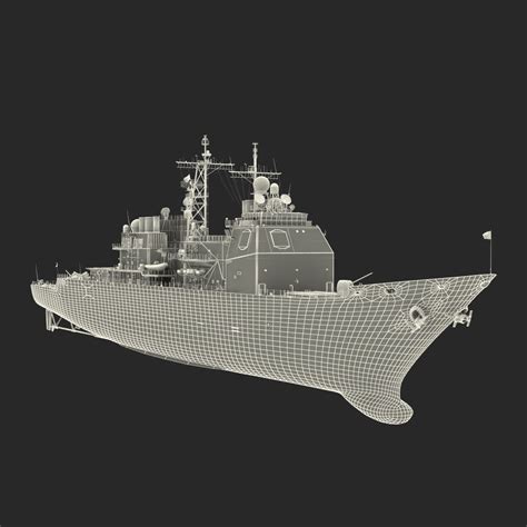 Ticonderoga Class Cruiser Vicksburg Cg 69 3d模型 3d模型 249 Max Obj Ma Fbx C4d 3ds Free3d