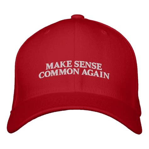 Make Sense Common Again Cap