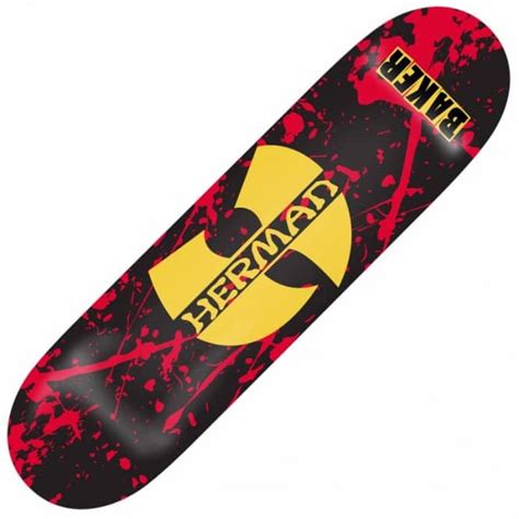 Baker Skateboards Baker Bryan Herman Blood Skateboard Deck 8.0 ...