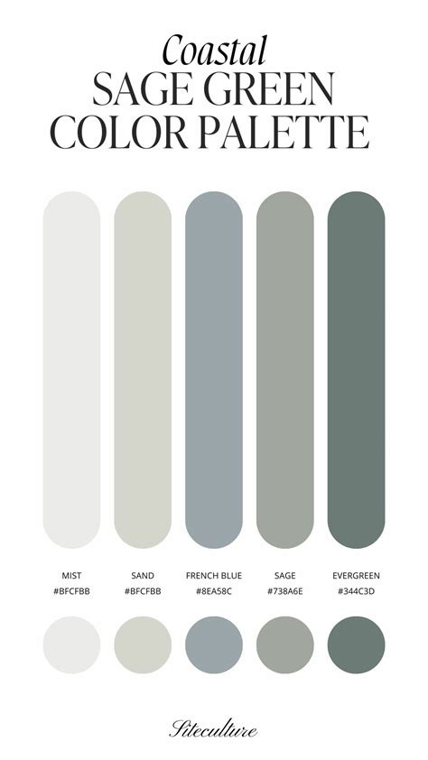 5 Gorgeous Sage Green Color Palettes You Need To See Siteculture