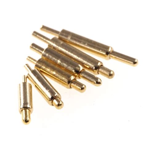 10PCS Connettore A Molla Caricato Pogo Pin Attraverso Il Diametro Del