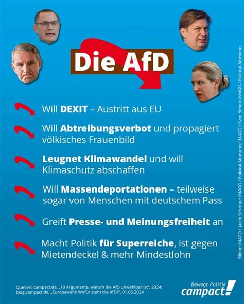 Europawahl Das Steht Im Wahlprogramm Der AfD I Campact