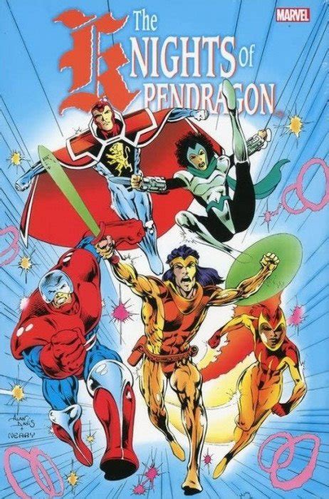 The Knights Of Pendragon Omnibus Hard Cover Marvel Comics Comic