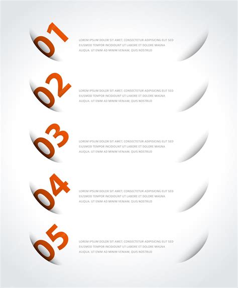 Premium Vector | Abstract ellipse shadow infographics scheme business