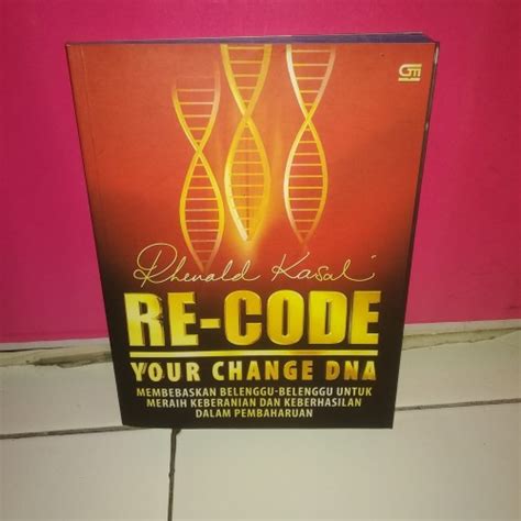 Jual Buku Re Code Your Change Dna Jakarta Timur Bukumurmerindo