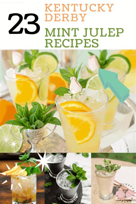 Kentucky Derby Mint Julep Cocktails Mocktails Sugar Free Versions