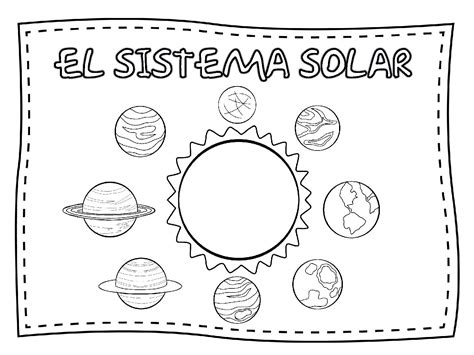 Fichas De Primaria El Sistema Solar