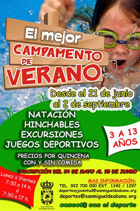 Sigue Abierto El Plazo De Inscripci N Para El Campamento De Verano