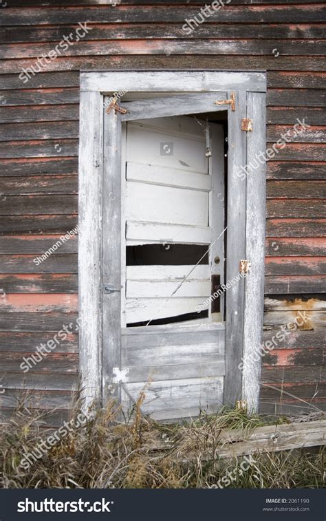 Broken Door Stock Photo 2061190 Shutterstock