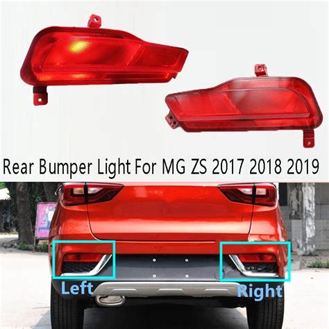 Car Rear Bumper Taillight Rear Fog Light Reflector Light Stop Lamp