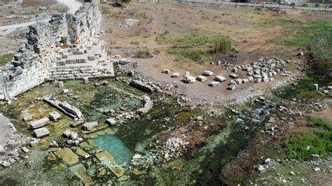 O Teatro Antigo Em Lmyra Antalya Cidade Antiga Em Antalya Lmyra Video