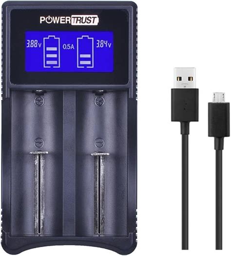 Amazon Powertrust Smart Charger Lcd Universal Intelligent Usb Dual