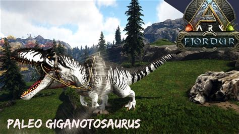 Paleo GIGANOTOSAURUS EVO Full Taming Paleo Ark Legends Expansion