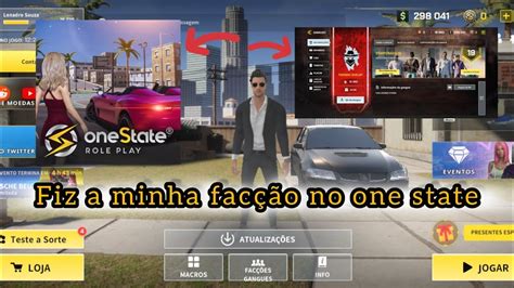 Jogando One State Fiz A Minha Fac O Youtube