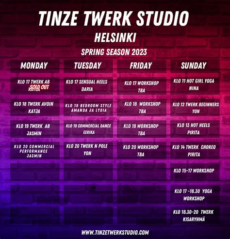 AIKATAULU Tinze Twerk Studio