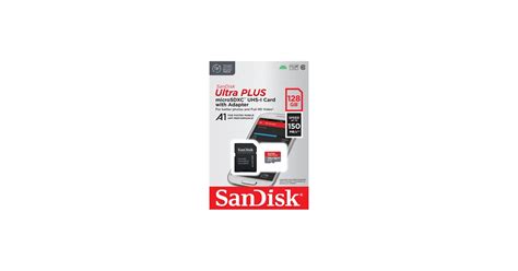 Comparer les prix Carte mémoire SD Sandisk Ultra PLUS 128GB SDXC