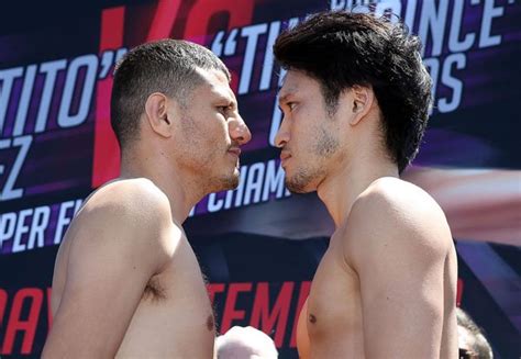 Chocolatito Vs Cuadras Weigh In