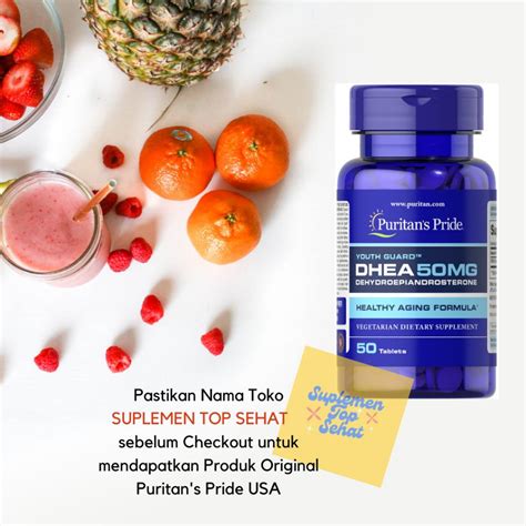 Jual Original Puritan Pride Dhea Mg Tablet Untuk Alzheimeir Otak