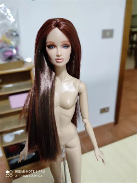 FASHION ROYALTY KYORI Reroot Repaint Nuface Nuda Nude Naked Doll