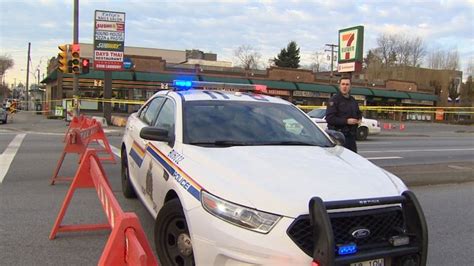 Burnaby Rcmp Fire Shots After Police Car Rammed Cbc News