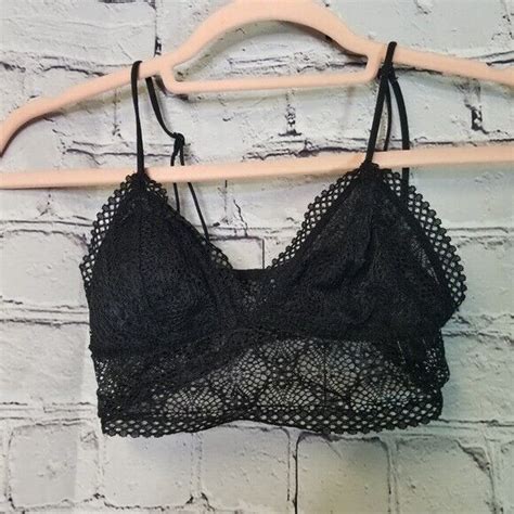 Victorias Secret Black Lace Bralette Xs Ebay