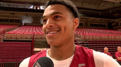 Jalen Harris Basketball Practice Day 1 Interview 10 1 18 Youtube