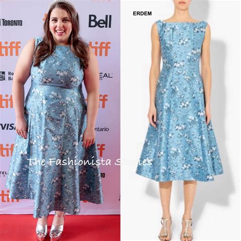 Beanie Feldstein in Erdem at the 'How to Build a Girl' 2019 Toronto