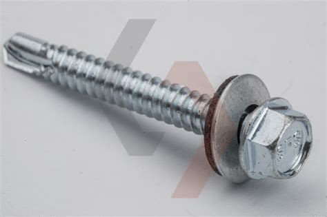 Tornillo Cabeza Hexagonal Punta De Broca Armada Con Neopreno SFS