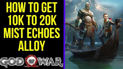 God Of War How To Get K To K Mist Echoes Niflheim Alloy In