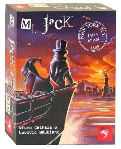 Mr Jack In New York Gra Planszowa Gramywplansz Wki