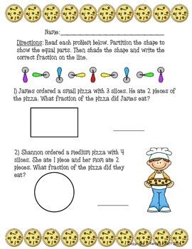 Fraction Word Problems By Kelly S Kraft TPT