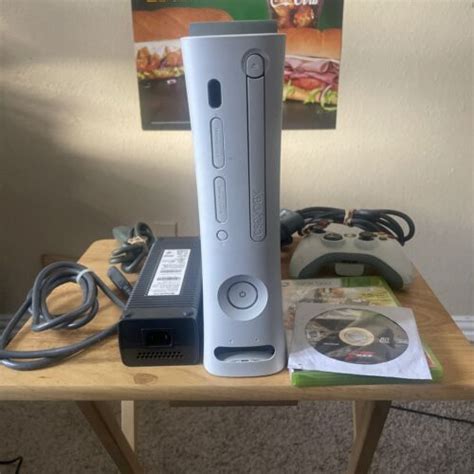 Microsoft Xbox 360 Pro System Bundle 60gb White Console 882224765558 Ebay