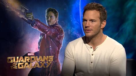 Chris Pratt Interview Guardians Of The Galaxy Youtube